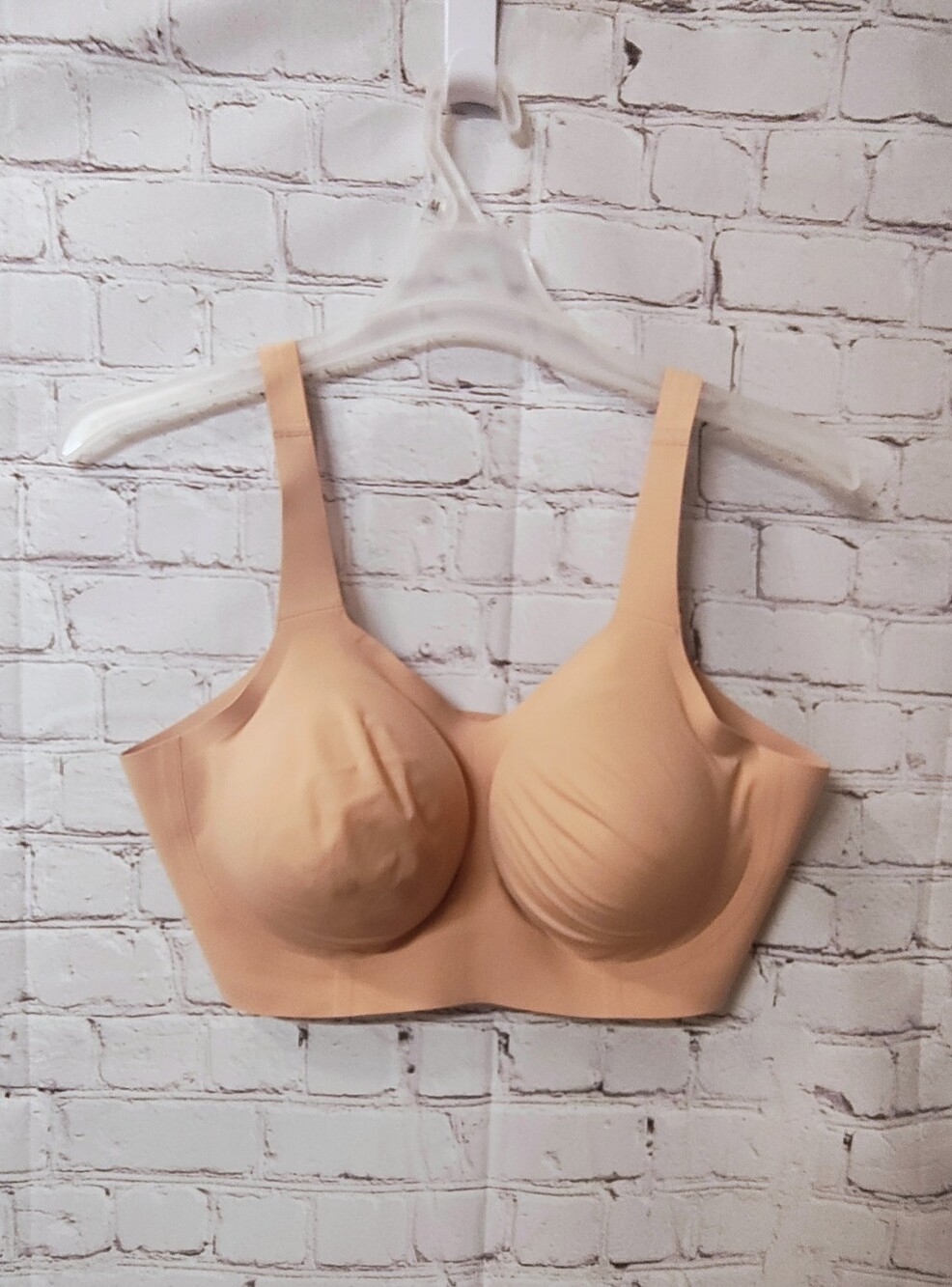 Evelyn & Bobbie The Beyond Bra Seamless 2X Wirefree EB Core Beige